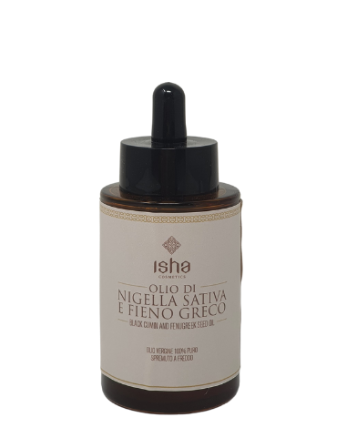 Olio di Nigella Sativa e Fieno Greco | Isha Cosmetics | Wingsbeat