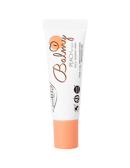 Balmy Balsamo Labbra Gusto Pesca | PuroBio | Wingsbeat Balmy Balsamo Labbra Gusto Pesca | PuroBio | Wingsbeat