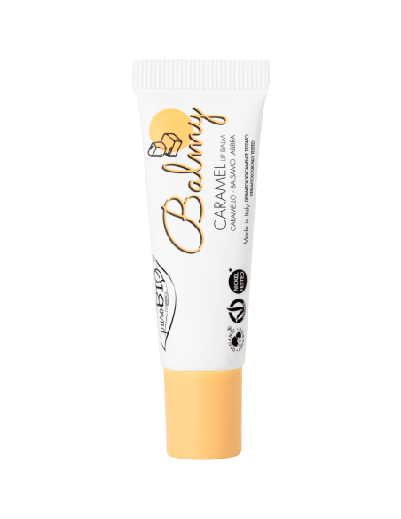Balmy Balsamo Labbra Gusto Caramello | puroBio | Wingsbeat