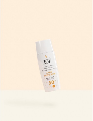 Airy Defence - Fluido Solare Attivo | Zoé - Authentic Beauty | Wingsbeat