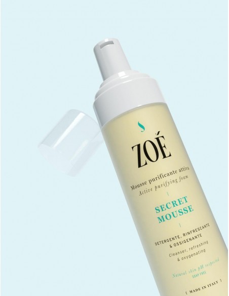 Secret Mousse - Mousse Detergente Viso | Zoé Authentic Beauty | Wingsbeat Secret Mousse - Mousse Detergente Viso | Zoé Authentic Beauty | Wingsbeat
