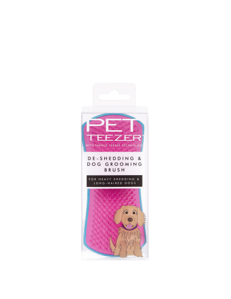 TT Pet Teezer: DeShedding Blue/Pink | Tangle Teezer | Wingsbeat TT Pet Teezer: DeShedding Blue/Pink | Tangle Teezer | Wingsbeat