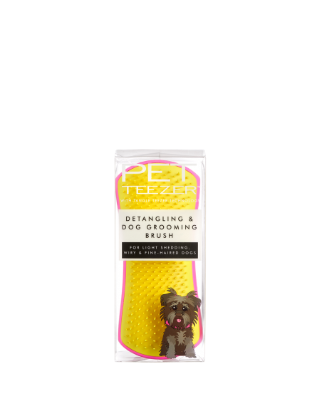 TT Pet Teezer: DeTangling Purple/Yellow | Tangle Teezer | Wingsbeat TT Pet Teezer: DeTangling Purple/Yellow | Tangle Teezer | Wingsbeat