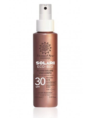 Fluido Solare Viso Corpo SPF 30 | Domus Olea Toscana | Wingsbeat