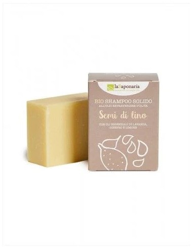 Shampoo Solido ai Semi di Lino | La Saponaria | Wingsbeat