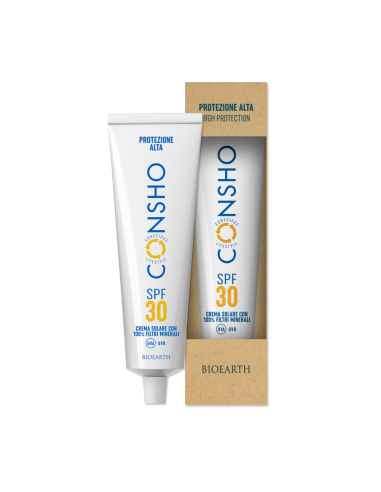 Consho - Crema Solare 100% Minerale SPF 30 | Bioearth | Wingsbeat