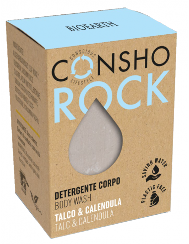 Consho - Rock Detergente Corpo Talco E Calendula | Bioearth | Wingsbeat