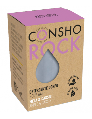 Consho - Rock Detergente Corpo Mela E Cassis | Bioearth | Wingsbeat