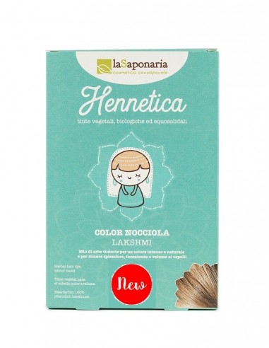 Tinta Vegetale Nocciola - Lakshmi | La Saponaria | Wingsbeat