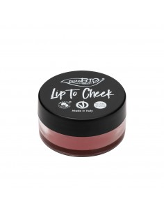 Lip To Cheek - Blush e Rossetto in Crema Litchi | puroBIO Cosmetics | Wingsbeat