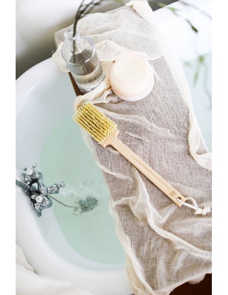 Spazzola Bagno Con Manico Fisso In Tampico | Tek | Wingsbeat