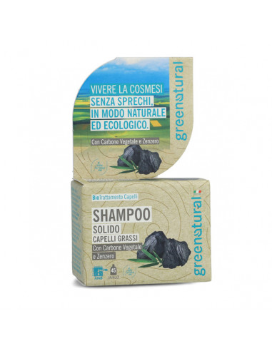 Shampoo Solido Capelli Grassi | GreeNatural | Wingsbeat