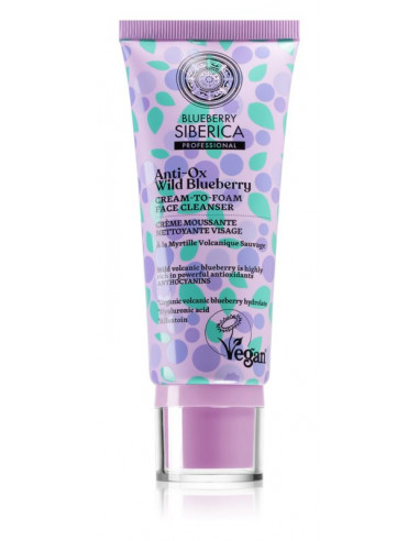 Anti-OX Wild Blueberry Detergente Crema Schiumogena Viso | Wingsbeat