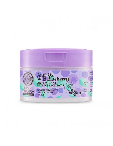 Anti-OX Wild Blueberry Pad Viso Esfolianti Antiossidanti | Natura Siberica | Wingsbeat