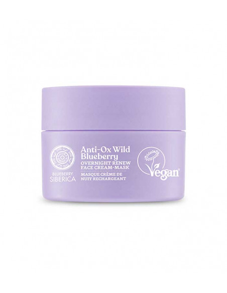 Anti-OX Wild Blueberry Crema Maschera Rigenerante Notte | Natura Siberica | Wingsbeat Anti-OX Wild Blueberry Crema Maschera Rigenerante Notte | Natura Siberica | Wingsbeat