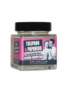 Scrub Corpo Bio Tulipano e Papavero 410 gr | Apiarium | Wingsbeat