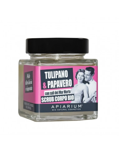 Scrub Corpo Bio Tulipano e Papavero 410 gr | Apiarium | Wingsbeat