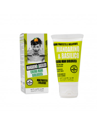 Crema mani biologica mandarino e basilico | Apiarium | Wingsbeat