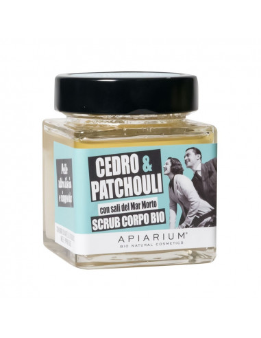 Scrub Corpo Bio Cedro E Patchouli 410 gr | Apiarium | Wingsbeat