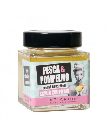 Scrub Corpo Bio Pesca E Pompelmo 410 gr | Apiarium | Wingsbeat