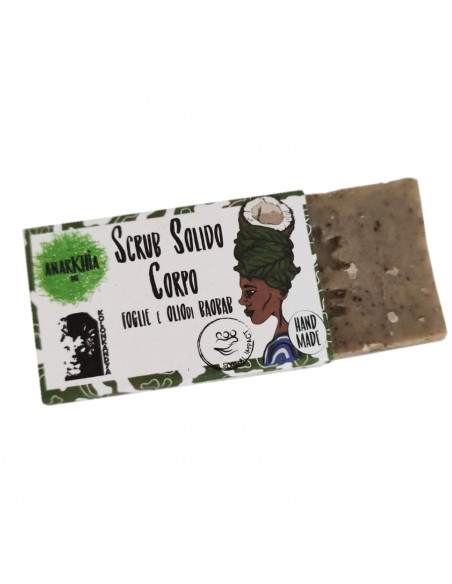 Scrub Solido Foglie E Olio di Baobab | Anarkhìa Bio | Wingsbeat Scrub Solido Foglie E Olio di Baobab | Anarkhìa Bio | Wingsbeat