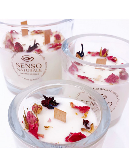 Candela di Soia Profumata Armonia | Senso Naturale | Wingsbeat