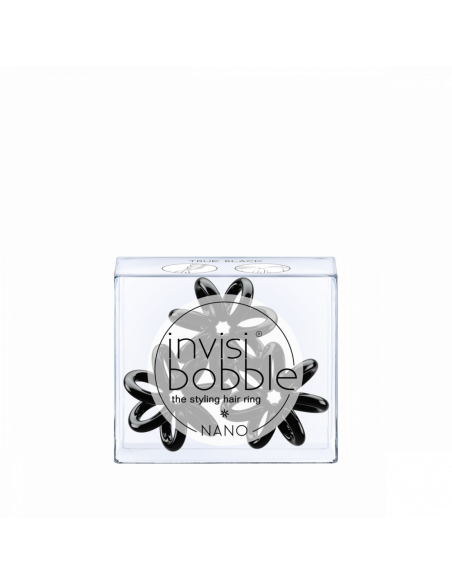Nano True Black: Nero | Invisibobble | Wingsbeat Nano True Black: Nero | Invisibobble | Wingsbeat