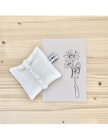 Pad struccante in bambù con elastico | Ebi Design| Wingsbeat