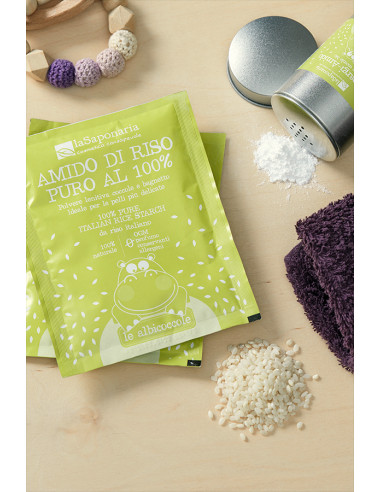 Amido di Riso Puro | La Saponaria| Wingsbeat Amido di Riso Puro | La Saponaria| Wingsbeat