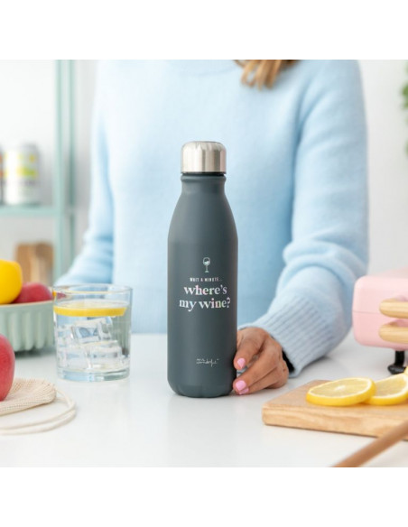 Bottiglia - Wait A Minute... Where's My Wine? | Mr Wonderful | Wingsbeat Bottiglia - Wait A Minute... Where's My Wine? | Mr Wonderful | Wingsbeat