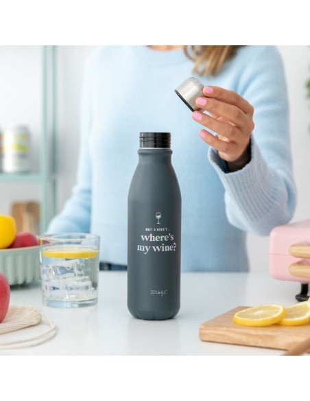 Bottiglia - Wait A Minute... Where's My Wine? | Mr Wonderful | Wingsbeat Bottiglia - Wait A Minute... Where's My Wine? | Mr Wonderful | Wingsbeat