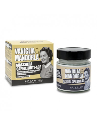 Maschera Capelli Anti-Age Vaniglia e Mandorla | Apiarium | Wingsbeat