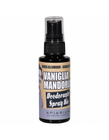 Deodorante Spray Biologico Vaniglia e Mandorla | Apiarium | Wingsbeat