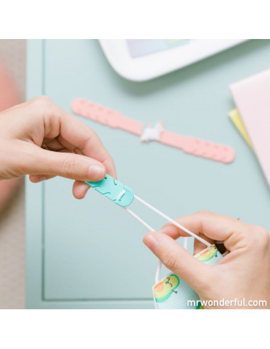 Set Di 2 Protettori Per Orecchie Per Mascherine - You Look Great | Mr Wonderful | Wingsbeat Set Di 2 Protettori Per Orecchie Per Mascherine - You Look Great | Mr Wonderful | Wingsbeat