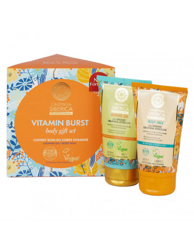 Gift Set Gel Doccia e Latte Corpo Vitaminico | Natura Siberica | Wingsbeat