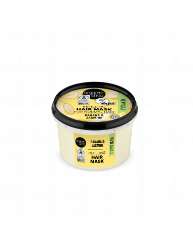Maschera per Capelli Normali con Banana e Gelsomino | Organic Shop | Wingsbeat
