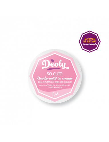 Deodorante naturale Deoly So cute 50 ml | Wingsbeat