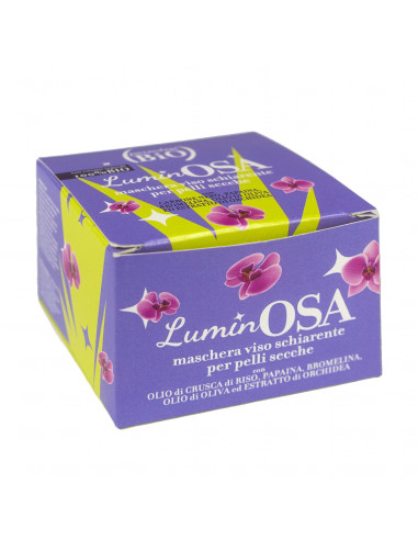 LuminOSA – Maschera Viso Schiarente Pelle Secca | Parentesi Bio | Wingsbeat