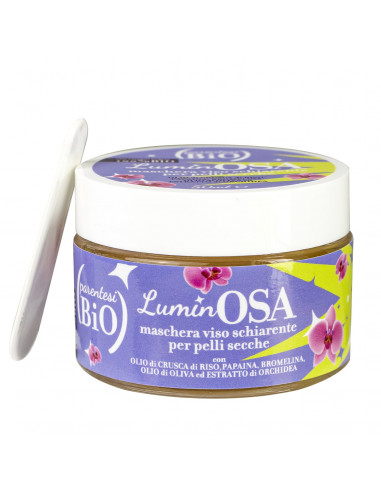 LuminOSA – Maschera Viso Schiarente Pelle Secca | Parentesi Bio | Wingsbeat