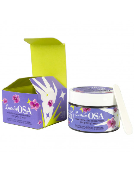 LuminOSA – Maschera Viso Schiarente Pelle Grassa | Parentesi Bio | Wingsbeat LuminOSA – Maschera Viso Schiarente Pelle Grassa | Parentesi Bio | Wingsbeat