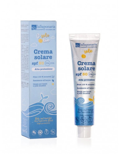 Crema solare SPF 50 - Travel Size | La Saponaria | Wingsbeat