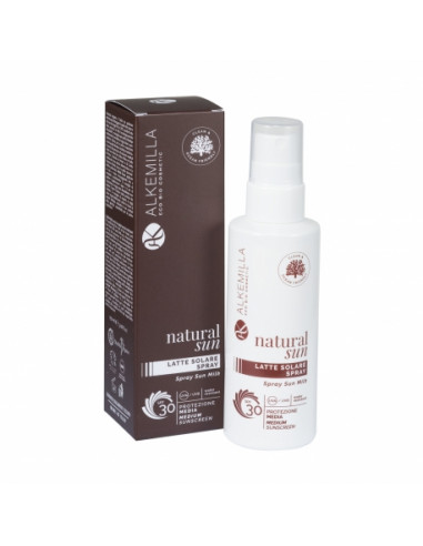 Latte Solare Spray Media Protezione SPF 30 | Alkemilla | Wingsbeat