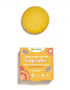 Crema Corpo Solida Mani E Corpo- Keep Calm | La Saponaria | Wingsbeat