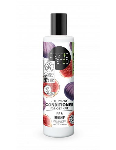 Balsamo Volumizzante per Capelli Grassi con Fico e Rosa Canina | Organic Shop | Wingsbeat