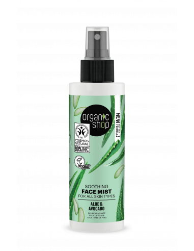Mist Lenitiva Avocado E Aloe | Organic Shop | Wingsbeat