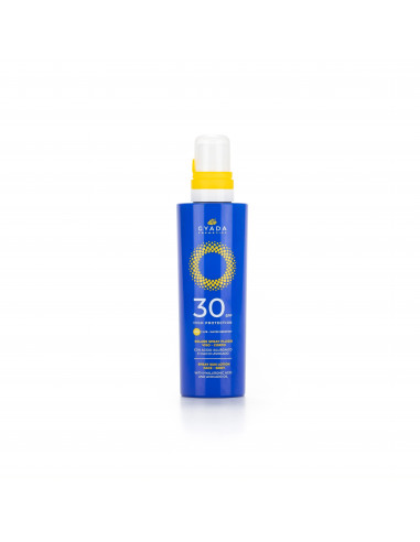 Solare Spray Viso Corpo SPF30 | Gyada Cosmetics | Wingsbeat