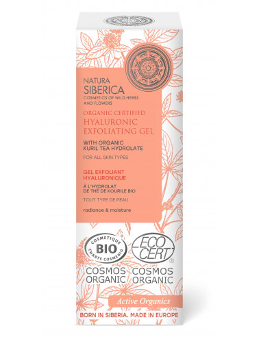 Gel Esfoliante all'Acido Ialuronico | Natura Siberica | Wingsbeat