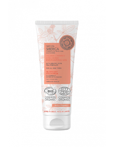 Gel Esfoliante all'Acido Ialuronico | Natura Siberica | Wingsbeat Gel Esfoliante all'Acido Ialuronico | Natura Siberica | Wingsbeat