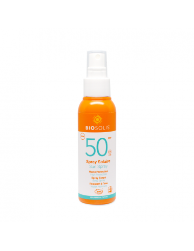 Spray Solare SPF50 | Biosolis | Wingsbeat