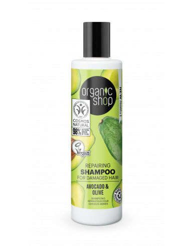 Shampoo Ristrutturante Avocado e Oliva | Organic Shop | Wingsbeat